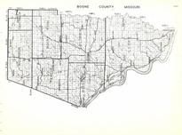 Boone County, Bourbon, Centralia, Rock Fork, Perche, Missouri, Columbia, Cedar, Missouri State Atlas 1940c